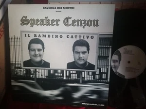 Speaker Cenzou Il Bambino cattivo DOPPIO LP 1996 ITALY MINT- First Pressing - Picture 1 of 2
