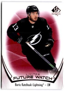 2021-22 SP Authentic Limited Red #154 Boris Katchouk  RC Tampa Bay Lightning
