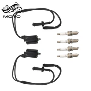 Bobina de encendido y bujía y tapa 2 piezas para HONDA Shadow 1100 VT1100 1987-2007 - Imagen 1 de 12
