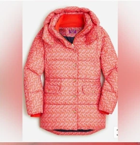 J Crew Womens Chateau Puffer Coat Parka in Liberty Floral Print Size XXL NEW - Picture 1 of 3