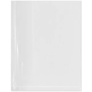 Plymor 7" x 9", 1.5 Mil Flat Open Clear Plastic Poly Bags - Picture 1 of 4