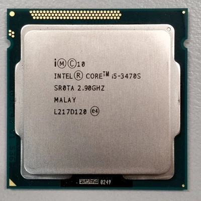 Genuine Intel Core i5-3470S 2.90 GHZ 6MB Quad Core CPU Processor SR0TA LGA1155   - Image 1 of 2