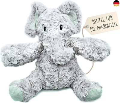 KUKI Wärmetier 23 cm - Wärme Kuscheltier - Kirschkernkissen Tier - Wärmekissen Tier -