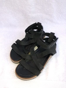 Womens Merrell J000568 Juno Mid Black Sandals Strappy Performance Footwear US 5 - Picture 1 of 19