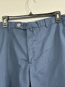 Pantalones Cortos Peter Millar Para Hombre 38 Azul Rendimiento Geométrico Golf Ligeros Informales - Imagen 1 de 23