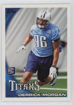 2010 Topps Derrick Morgan #362 Rookie RC - Image 1 of 2