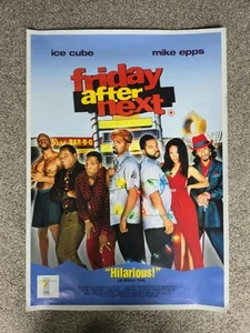Friday After Next Promo VHS / DVD / Video Shop Original Movie Poster - Picture 1 of 1