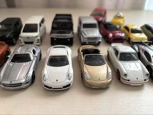 Tomica Miniature Car Jeep Porsche GT-R and 16 other cars set (many disco #PFEE67 - Picture 1 of 12