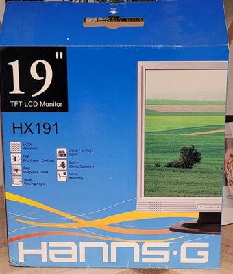 Hanns G HX 191 TFT LCD Monitor 19 Zoll - Bild 1 von 4