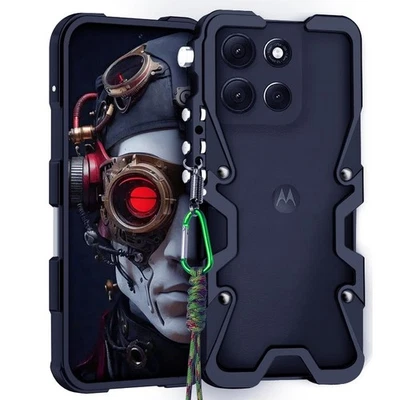 Funda de lujo de metal y aluminio a prueba de golpes para Motorola Edge 2025 2024 2023 Foto 1 de 4