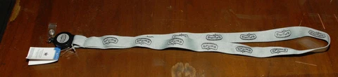 SAN ANTONIO SPURS NBA Lanyard Keychain New with Tags Mint polyester RIP CHORD Cover