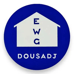 1963 European Working Group Dousadj Iran Earthquake Reconstruction Scarce Decal - Picture 1 of 2