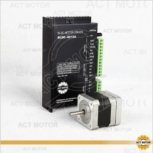ACT 1Axis Nema17 BLDC Motor 42BLF01 24V 26W 4000RPM 0.063N.m Φ5mm 3Phase&Treiber - Bild 1 von 7