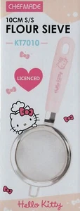Hello Kitty Mehlsieb 10cm Edelstahl Sieb Backzubehör KT7010 CHEFMADE Flour Sieve - Bild 1 von 1