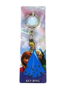 Disney Frozen Elsa Die Metal Fundido y Acrílico Llavero Dije Con Licencia y Tarjeta - Imagen 1 de 1