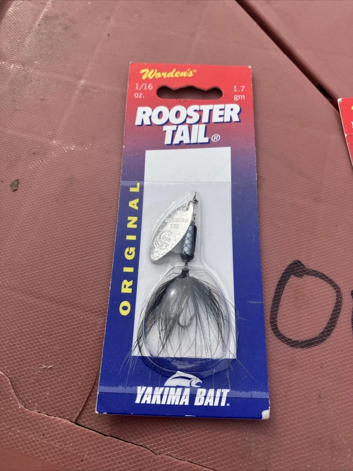 Worden's Original Rooster Tail SH Rt206 Black