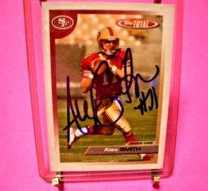 Alex Smith - Tarjeta Total Topps 2005 # 487 - Novato - Autógrafo - Imagen 1 de 13