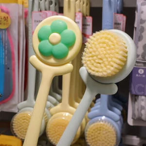 Long Handle Exfoliating Bath Brush Body Brushes Scrub Back Brush Massage Bru _xa - Picture 1 of 15