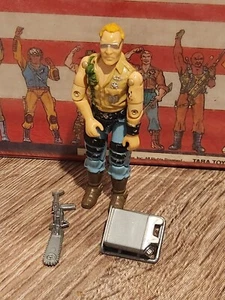 Vintage 1985 Hasbro GI Joe Buzzer 3.75” Action Figure ARAH - Picture 1 of 1