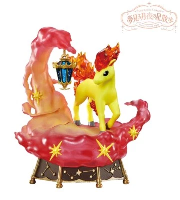 RE-MENT Pokemon Starrium Series Dreamy Moonlit Night Mini Figure Toy #5 Ponyta - Image 1 of 4