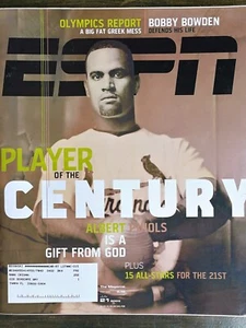 ESPN The Magazine 21 de julio de 2003 - Albert Pujols - Bobby Bowden - Juegos Olímpicos - 822 - Imagen 1 de 2