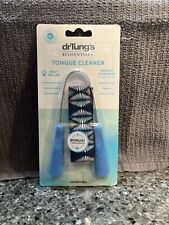 1 - NEW Dr. Tung's Tongue Cleaner - Various Colors Avail. W/ Bonus Travel Pouch