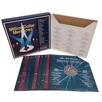 Million Dollar Memories 9xLP Vinyl Box Set 1972 Reader's Digest EXCELLENT - Image 1 of 4