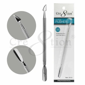 Empujador de cutículas de uñas de acero inoxidable Cretion P-05 - Imagen 1 de 1