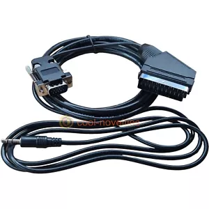 MiSTer FPGA High Quality RGB TV Scart Lead Video Cable With Stereo Sound - Picture 1 of 3