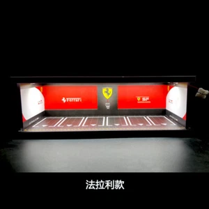 1/64 Diorama Auto Garage LEDLighting Auto Parkplatz Kulisse Display Szene Modell - Bild 1 von 21