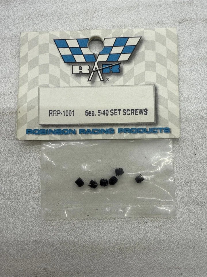 Robinson Racing 1001 Screws Set 5-40 (6) B55 - Image 1 of 1