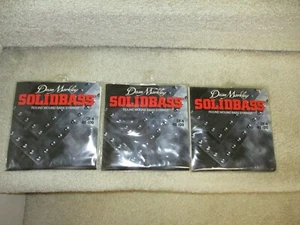 Dean Markley Solidbass round wound strings-3 new'old stock'sets,LT-4,45-100 - Picture 1 of 5