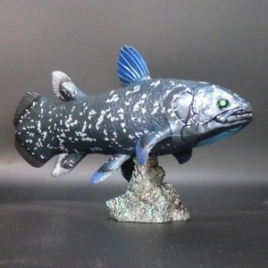 Coelacanth Ancient Fish Real Soft Figurine Desktop Model FF-001 Favorite - Picture 1 of 9