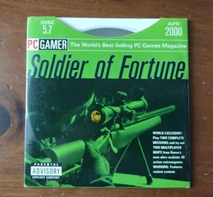 PC Gamer Demo PC 2000 Soldier of Fortune, Thief II, LinksLS2K, Metal Fatique - Picture 1 of 3