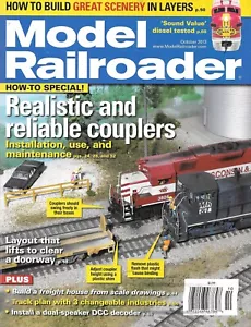 Model Railroader Oct.2013 Reliable Couplers Freight House Texas Layout Foliage - Picture 1 of 11
