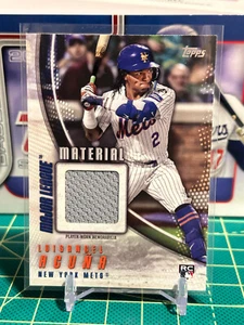 2025 Topps Luisangel Acuna #MLM2-LAC New York Mets MAJOR LEAGUE MATERIAL RELIC - Picture 1 of 1