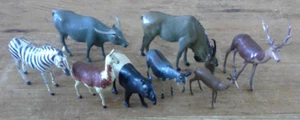 Britains Toy Soldiers Group of Lead Zoo Animals - Picture 1 of 4