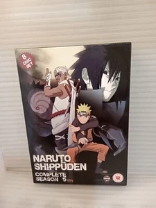 Naruto Shippuden Complete Season 5 Box Set 8 DVDs English VG Region 2 SHIPS FREE - Picture 1 of 3