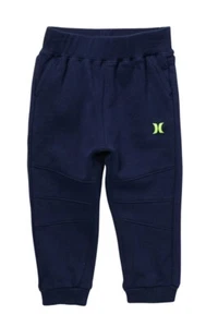 Hurley Varsity Trench Terry Pants Baby Boy Midnight Blue 12 Months NWT MSRP $34 - Picture 1 of 1
