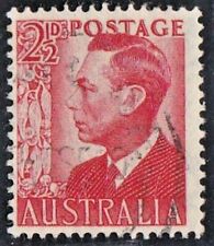 1950 Australia 21/2d  King George VI, SC 234, eGrade Certified Fair 24