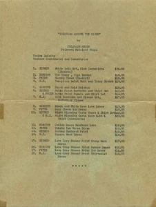 Honolulu Hawaii Calabash House Princess Kaiulani Shops Fashion Women 1957 Prices - Picture 1 of 3