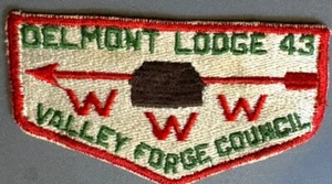 WWW BSA Delmont Lodge 43 S8 Flap Patch - Picture 1 of 1