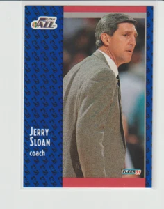 1991-92 Fleer Jerry Sloan Card # 202 - Picture 1 of 1