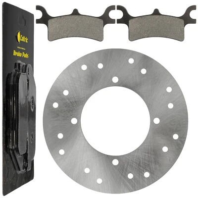 Rotor de disco de freno trasero con pastillas para Polaris Sportsman 500 450 2003 2004 2005 2006 Foto 1 de 4