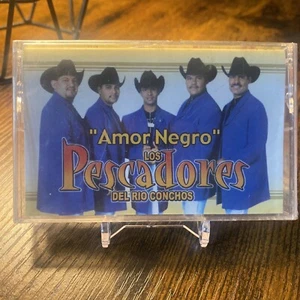 2002 Amor Negro - Los Pescadores Del Río Conchos Cassette - Picture 1 of 5
