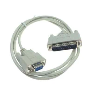 9ft Serial RS-232 9 Pin Female to 25 Pin Male DB9 to DB25 Printer Cable AT Modem - Picture 1 of 3