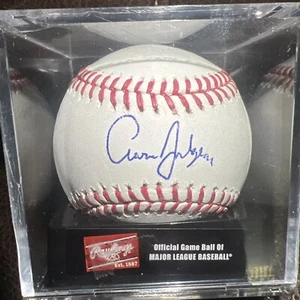 AARON JUDGE signed OML baseball NY YANKEES JSA COA Auto Signed In 2013!! - Picture 1 of 3