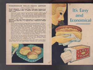 Hefeschaum 1930er ART DECO Werbeheft Es ist einfach & wirtschaftlich Nordwesthefe - Bild 1 von 1