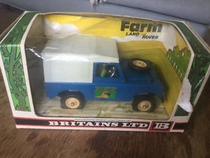 Britains 1970s 1980s Farm Land Rover 9571 - Picture 1 of 12