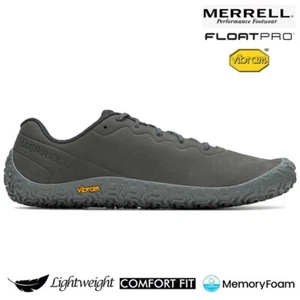 MERRELL MENS LEATHER WALKING TRAINERS HIKING TREKKING VIBRAM OUTDOOR SHOES SIZE - Picture 1 of 25